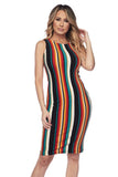 Casual Stripe Dress